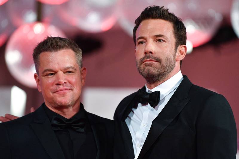 Best friends Matt Damon and Ben Affleck rented a house together in Venice Beach, California when they were first getting started in Hollywood. AFP