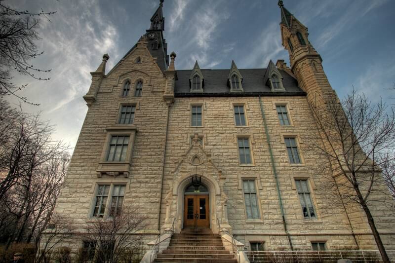 University Hall at the Northwestern University near Chicago, Illinois.
