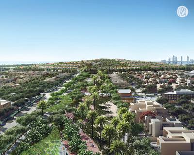The development covers 51 million square metres, a vast area more than half the size of Abu Dhabi island