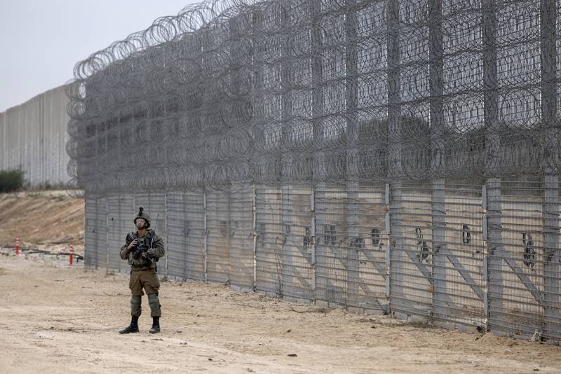 The new enhanced barrier is designed to prevent militants from sneaking into Israel.