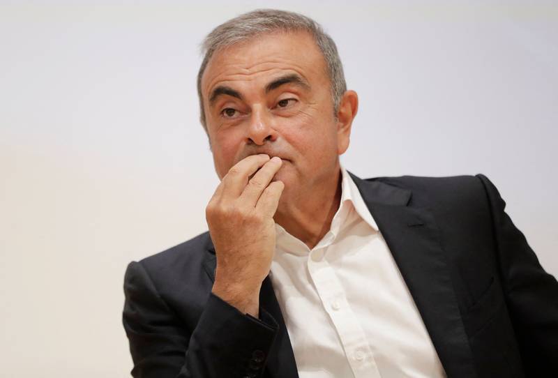Former Nissan and Renault boss Carlos Ghosn has five international arrest warrants issued against him by France. AFP