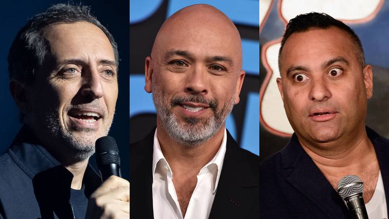 Comedy stalwarts Gad Elmaleh, Jo Koy and Russell Peters will entertain the crowds. AFP / Getty Images