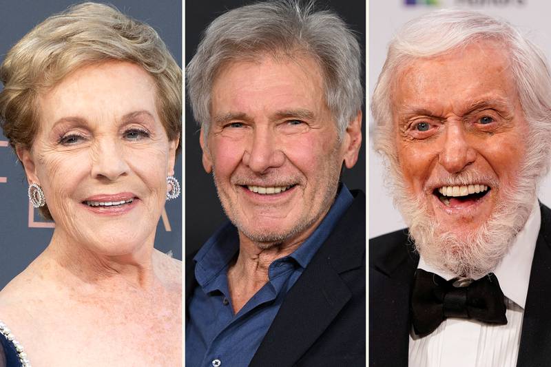 Harrison Ford, Julie Andrews and the legion of older actors still working in Hollywood