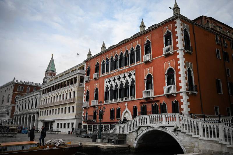 The Hotel Danieli in Venice. AFP