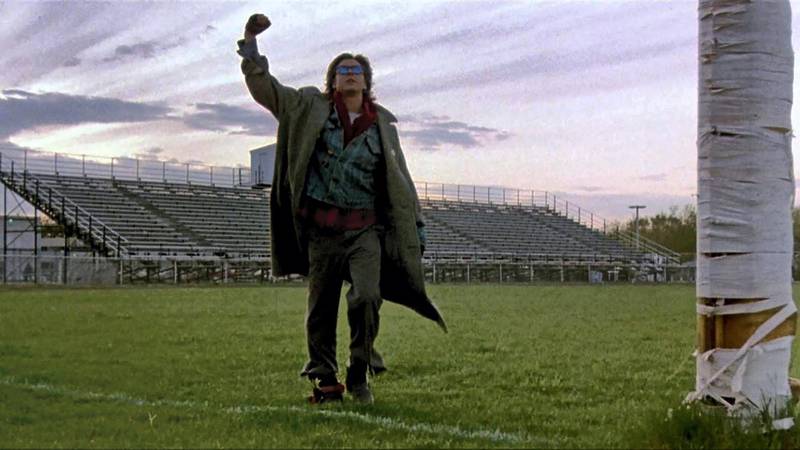 Judd Nelson's moment of triumph closes out 'The Breakfast Club' (1985). Courtesy A&M Films