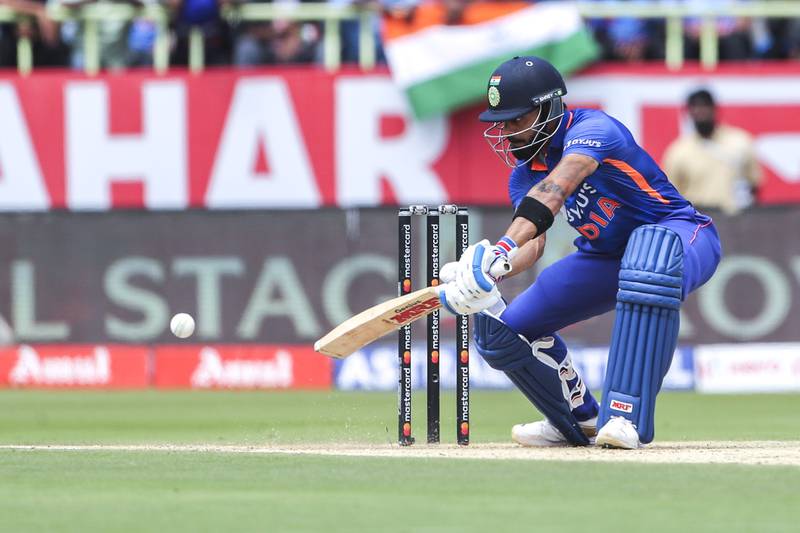 Virat Kohli top-scored for India with 31. AP