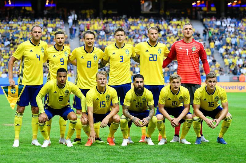 25 Sweden ||
The look: Sweden returns to the World Cup finals sporting their traditional yellow shirts and blue shorts and yellow socks. It's this experience from the Europeans that helps them avoid going 'full canary' like Australia. ||
Would I wear it? No ||
Bjorn Larsson / EPA