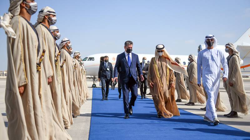 An image that illustrates this article Iraqi Kurdistan's prime minister visits Abu Dhabi