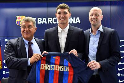 Andreas Christensen - Chelsea to Barcelona (free). AFP