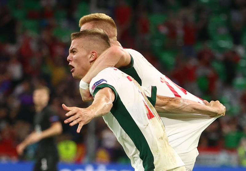 Andras Schafer 8 – The combative midfielder scored Hungary’s goal after persistent pressing of the German back-line. An excellent effort. Reuters