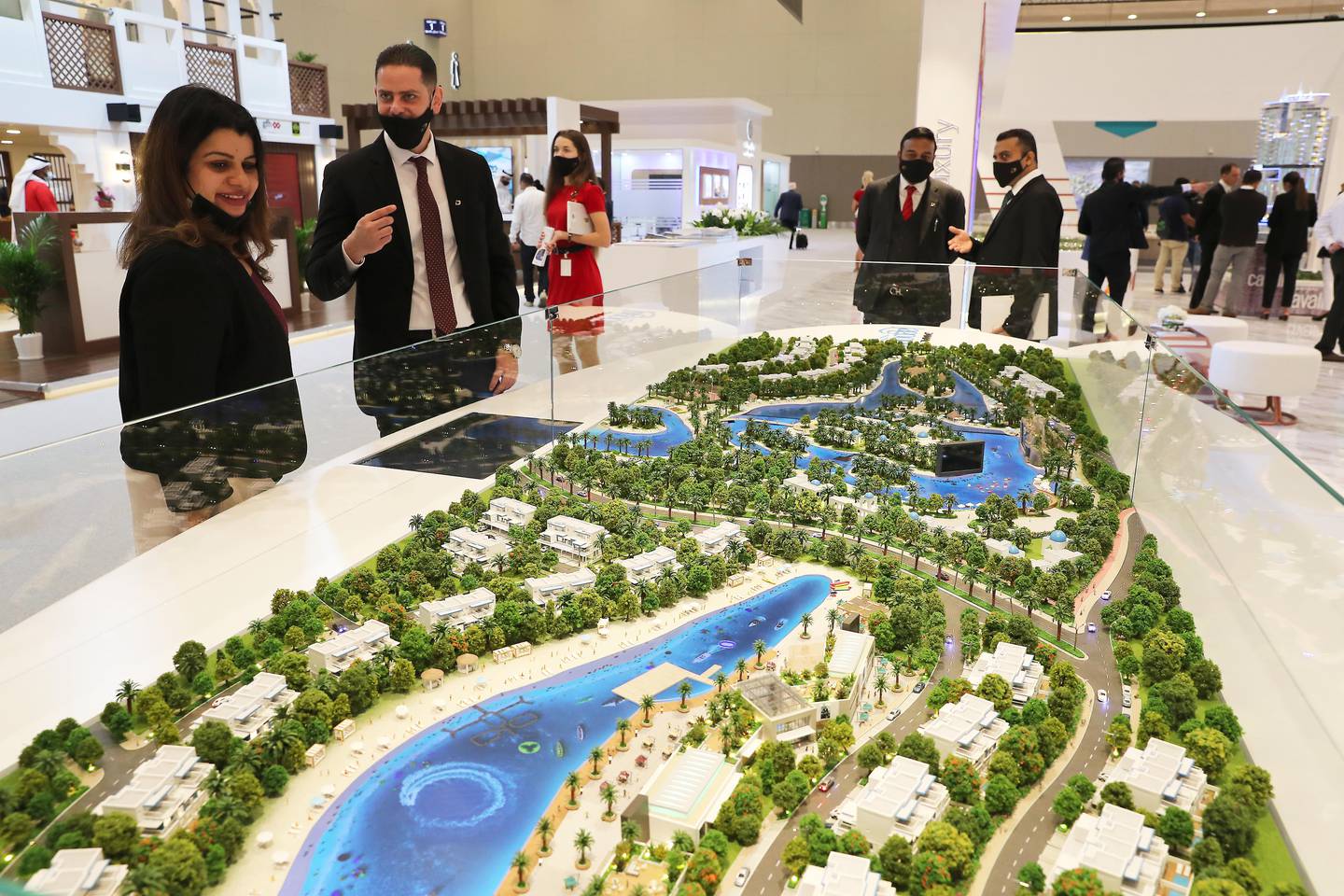 At least 6,000 new villas are planned as part of Damac Lagoons. The development is due to become available by 2024. Pawan Singh / The National