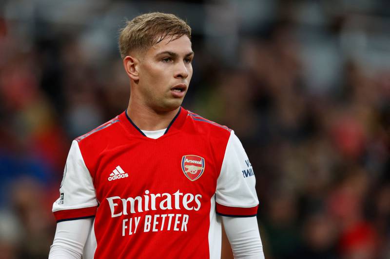 SUBS: Emile Smith Rowe – (On for Martinelli 64’) 5: Not the greatest time to come on with team down to ten men and three goals down. Booked for pulling back Moura. AFP