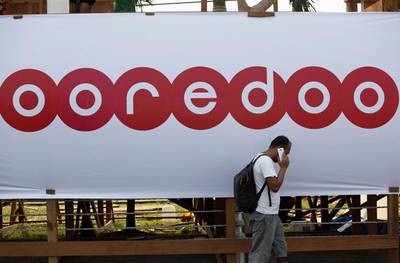 Qatar-based Ooredoo operates in a dozen countries. Lynn bo Bo / EPA
