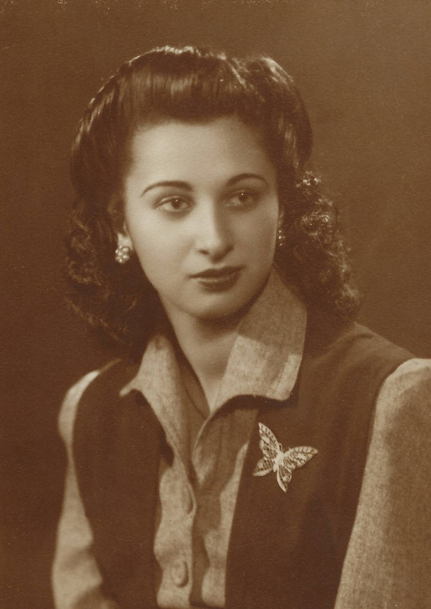 Nadira Azzouz at age 18. Photo: Mazen Azzouz