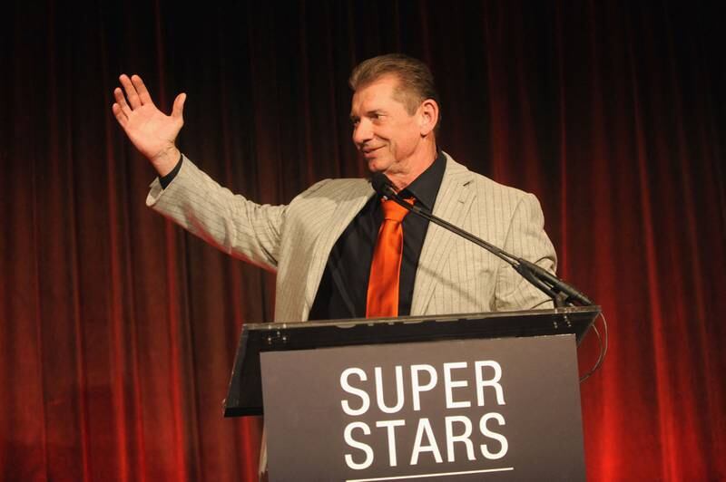 Vince McMahon attends WWE Superstars for Sandy Relief at Cipriani, Wall Street on April 4, 2013 in New York City. Getty Images