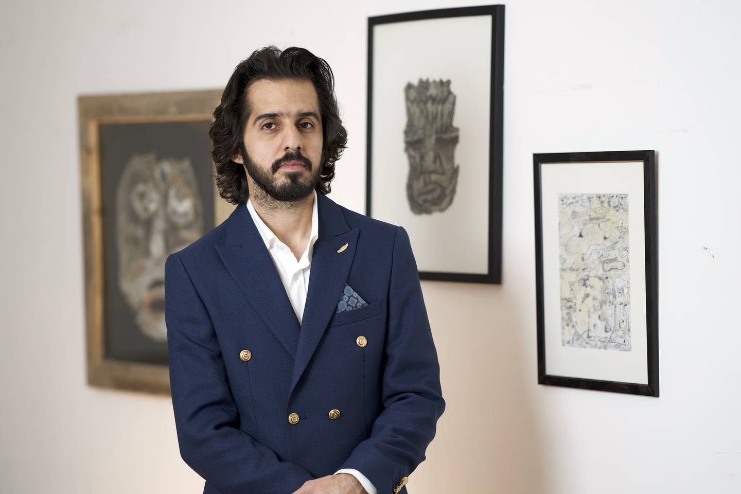 Ismail Khayat's son, Hayas, says that after his father fell into a coma, the family vowed to give him the exhibition he deserved. Photo: Hayas Khayat