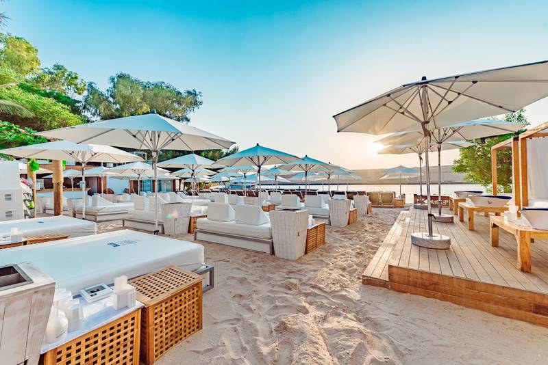 Blue Marlin Ibiza UAE in Ghantoot is hosting its last party this month. Courtesy Blue Marlin