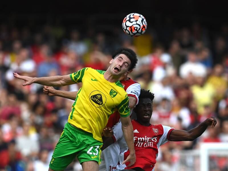 Kenny McLean – 7, No surprise that Norwich grew into the game when the Scotsman started to see more of the ball and link up with Pukki first half. Always a centre piece of Norwich’s play in the middle. EPA