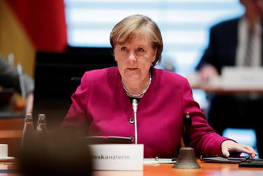 German Chancellor Angela Merkel. Reuters