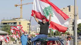 'We are here for revenge': thousands march in Beirut to mark Lebanon protest anniversary