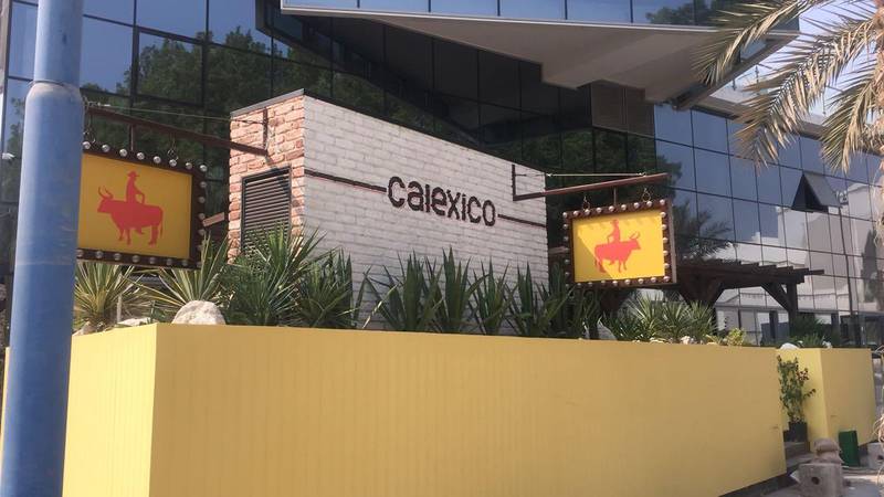 Calexico is a popular Mexican restaurant in Bahrain's Block 338. Courtesy Calexico