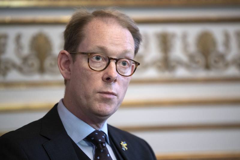 Swedish Foreign Minister Tobias Billstrom. AP