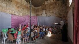 Syrian woman turned byzantine building into school - in pictures 