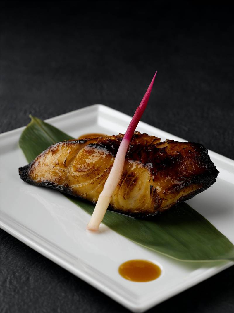 MOOD FOR SEAFOOD: Black cod with yuzu miso, Dh40, Nobu