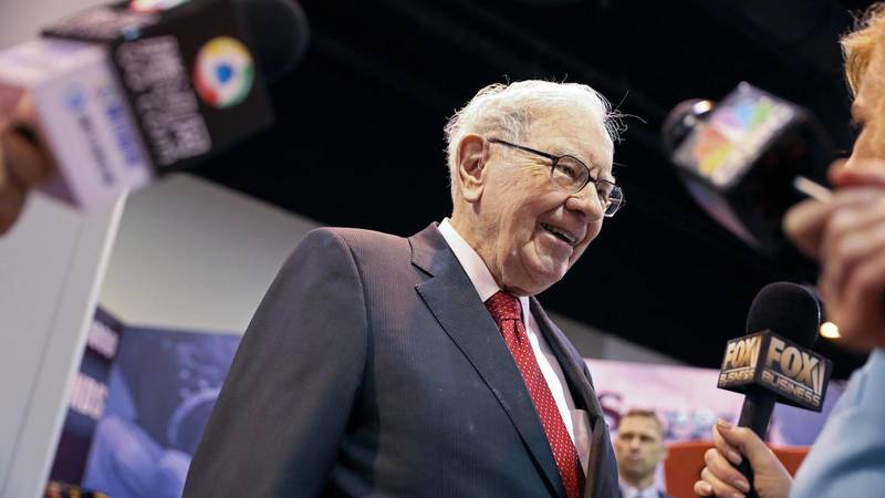 In his annual letter to investors, Berkshire Hathaway chairman Warren Buffett said the company bought back a record $24.7 billion of its own stock last year. Reuters