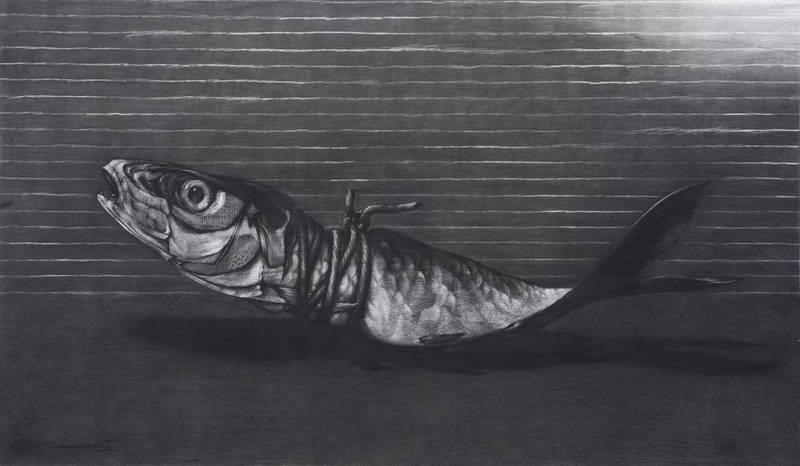 'Fish' (2015) by Youssef Abdalki. Courtesy Atassi Foundation for Art and Culture  