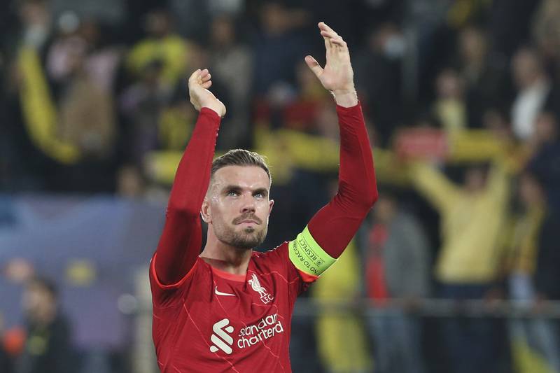 Jordan Henderson – 6. The 30-year-old came off the bench for Keita in the 79th minute. His experience was useful but the game was over by the time he arrived. AP Photo
