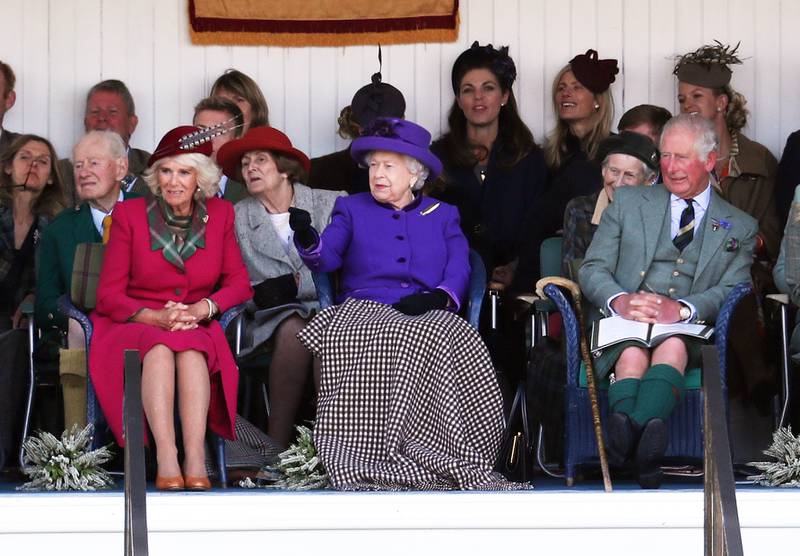 Queen Elizabeth will miss the Braemar Gathering in Scotland, the popular Highland Games event which Prince Charles is scheduled to attend. PA.