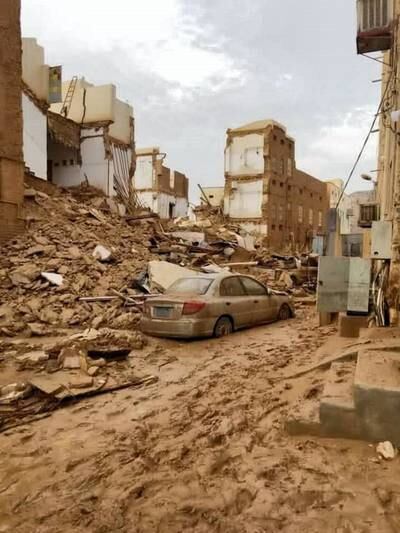 Flooding in Yemen. Ali Mahmood Mohamed for The National