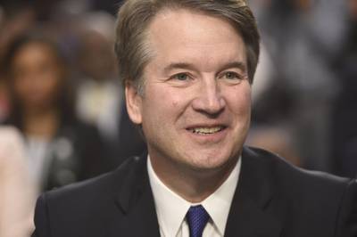 (FILES) In this file photo taken on September 4, 2018 US Supreme Court nominee Brett Kavanaugh arrives on the first day of his confirmation hearing in front of the US Senate on Capitol Hill in Washington DC. President Donald Trump said September 18, 2018 that there is no need for FBI involvement in the scandal threatening to derail his pick for a coveted place on the US Supreme Court.
"I don't think the FBI should be involved because they don't want to be involved," Trump told reporters at the White House.Conservative judge Brett Kavanaugh appeared set to sail through Senate confirmation for the vacancy on the nation's top court until a California professor publicly accused him of having sexually assaulted her when they were teenagers almost four decades ago.
 / AFP / SAUL LOEB
