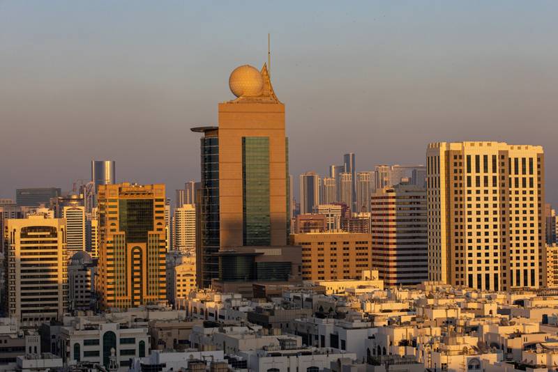 The Al Khalidiyah and Al Manhal districts of Abu Dhabi, UAE. The country is seeking to create an attractive business environment for local and international investors and support SMEs in the industrial sector by reducing the cost of doing business. Photo: Bloomberg