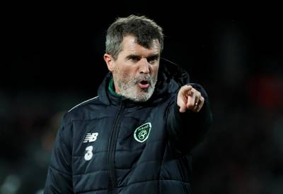 Soccer Football - UEFA Nations League - League B - Group 4 - Denmark v Republic of Ireland - Ceres Park, Aarhus, Denmark - November 19, 2018  Republic of Ireland assistant manager Roy Keane before the match   Action Images via Reuters/Matthew Childs