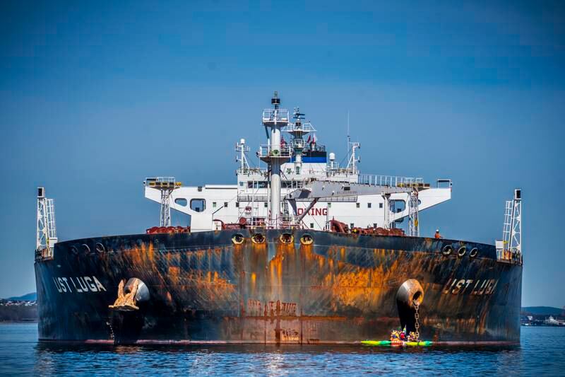 The EU embargo will be phased in over six months for Russian crude oil. EPA