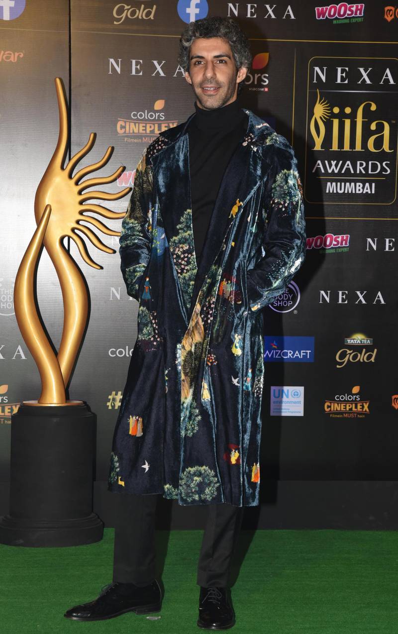 Bollywood actor Jim Sarbh arrives for the 20th International Indian Film Academy (IIFA) Awards at NSCI Dome in Mumbai on September 18, 2019. AFP