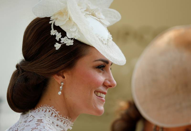 The following year, she borrowed the earrings to attend Royal Ascot in June. Reuters