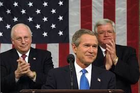 George W Bush's 2003 State of the Union speech made it clear war was inevitable