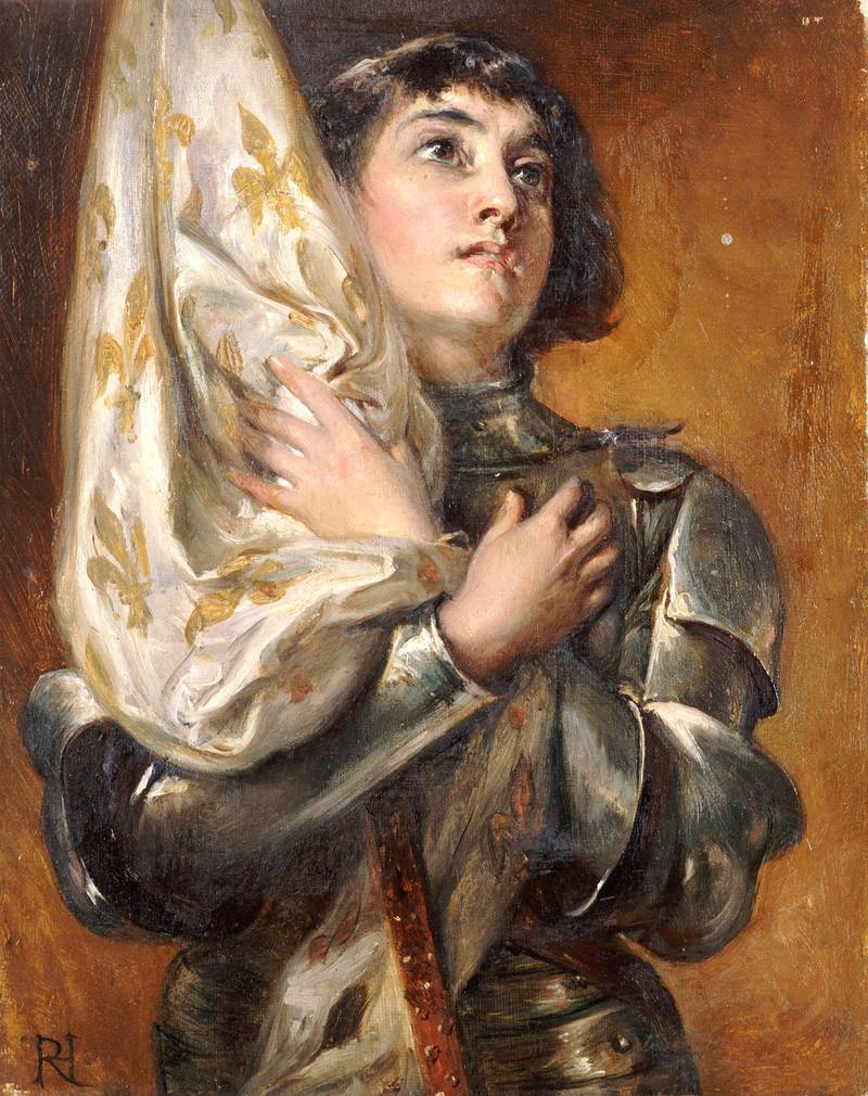 Joan of Arc. Private Collection. (Photo by Fine Art Images/Heritage Images/Getty Images)