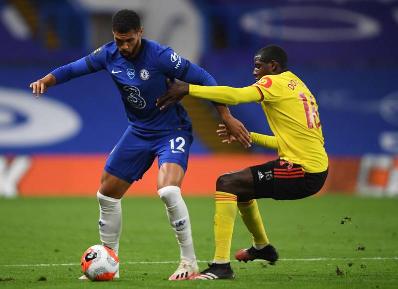 Ruben Loftus-Cheek (on for Willian, 76') - 6: The elegant Englishman showed superb control in the buildup to Chelsea's third. AFP