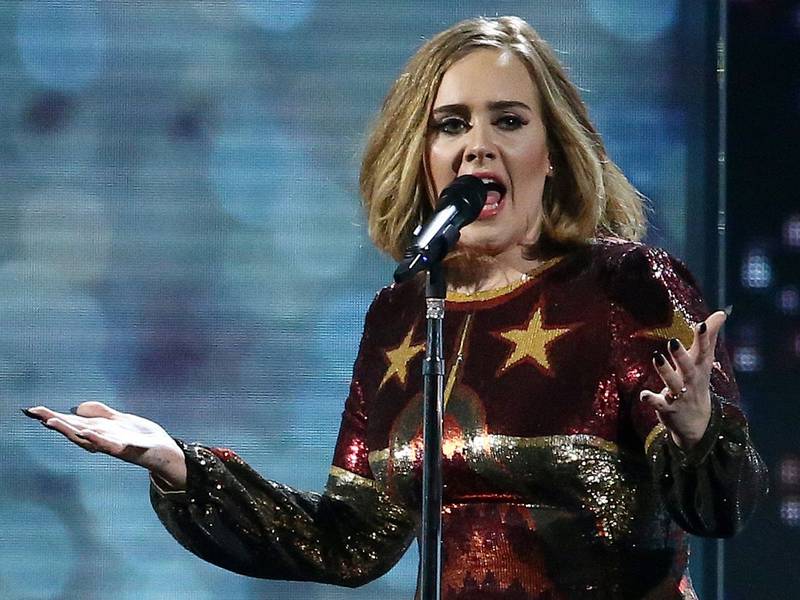 Adele is set to perform on back-to-back dates in London next year. AFP