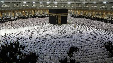 An image that illustrates this article UAE says pilgrims applying for Hajj must be vaccinated, boosted and under 65