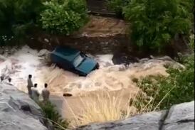Heavy rains lash Oman as police warn residents to avoid wadis