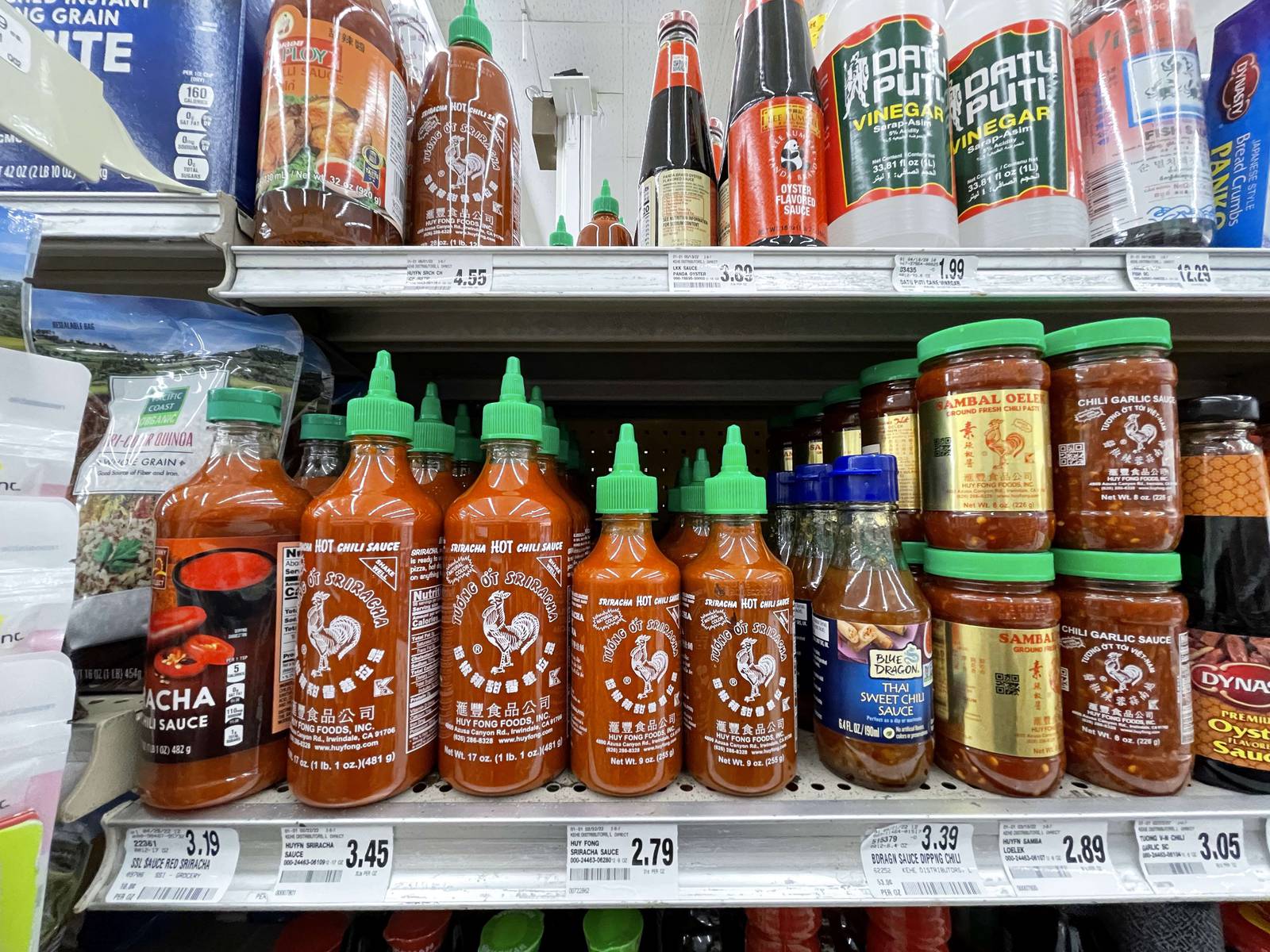 Sriracha hot sauce shortage inflames summer demand