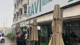 One Republic's Ryan Tedder visits Dubai institution Ravi Restaurant while in the UAE