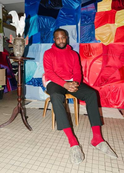 Nigerian-American artist Anthony Akinbola is presenting his first solo exhibition at Carbon 12 in Dubai. Photo: Carbon 12