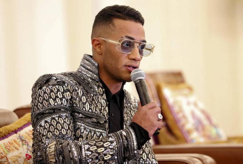 Dubai, United Arab Emirates - Reporter: Saeed Saeed. Arts and Life. Music. Egyptian superstar Mohammed Ramadan, who launches his new single today. Sunday, September 6th, 2020. Dubai. Chris Whiteoak / The National