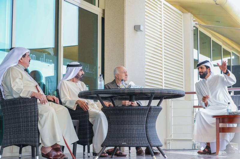 Sheikh Mohammed and King Hamad discussed ways of supporting equestrian sports.